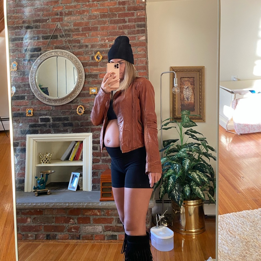 Bershka Leather Jacket M